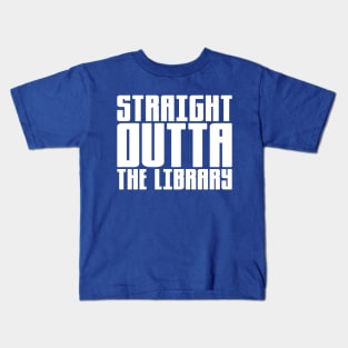 Straight Outta The Library Kids T-Shirt